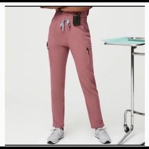 Mauve Yola High Waisted Tall Skinny Scrub Pants || Medium/Tall